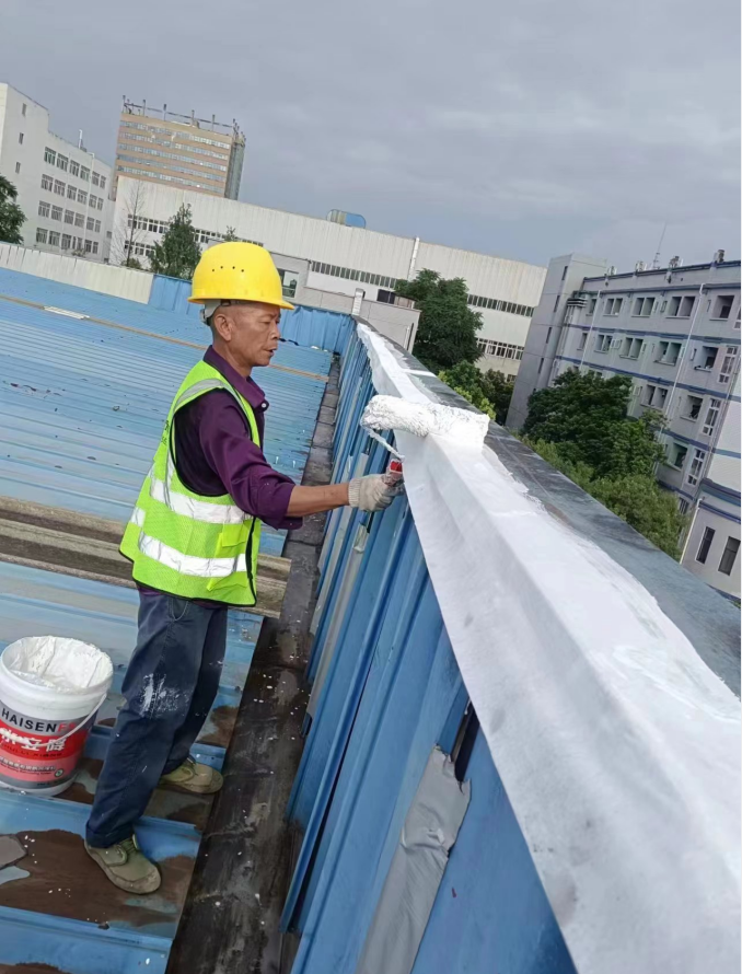 重庆智得热工工业有限公司彩钢屋面维修