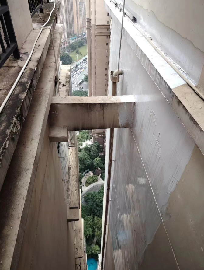 国际社区观园一期外墙防水