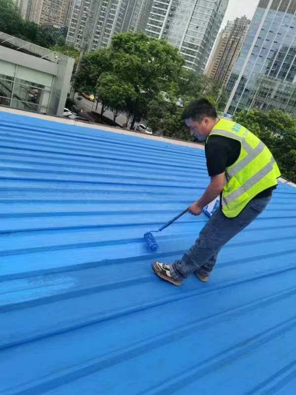 安福汽车彩钢屋面局部涂膜防水