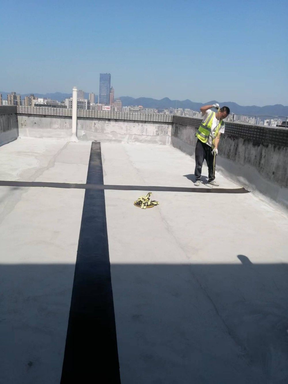 翡翠明珠屋面防水