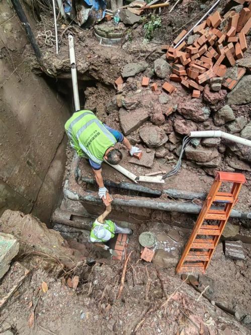 峰墅管理处雨污混排整改