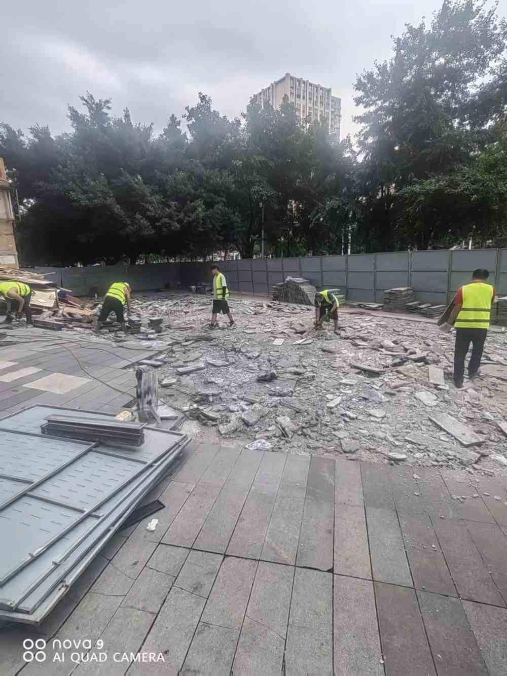 首钻污水管网及路面沉降维修整改