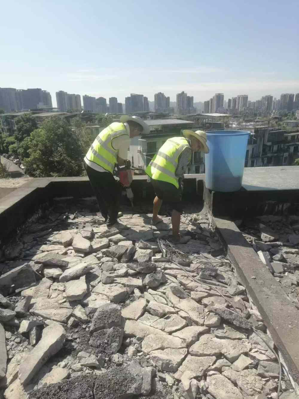 奥园雅典阳光屋面防水