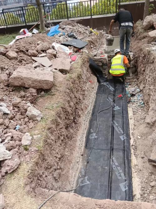 国博领馆商业伸缩缝渗漏维修