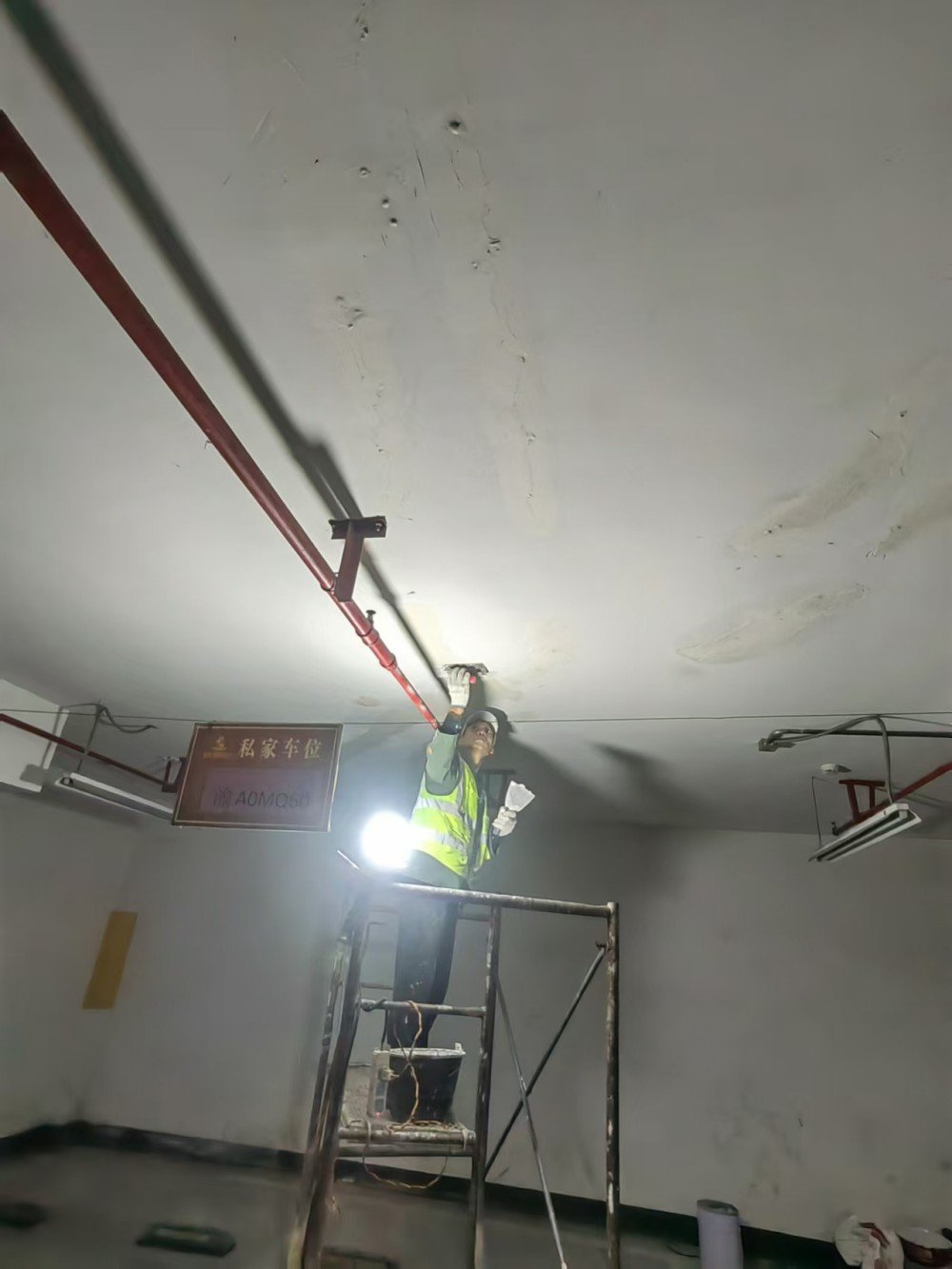 融创嘉德领馆车库高压灌浆