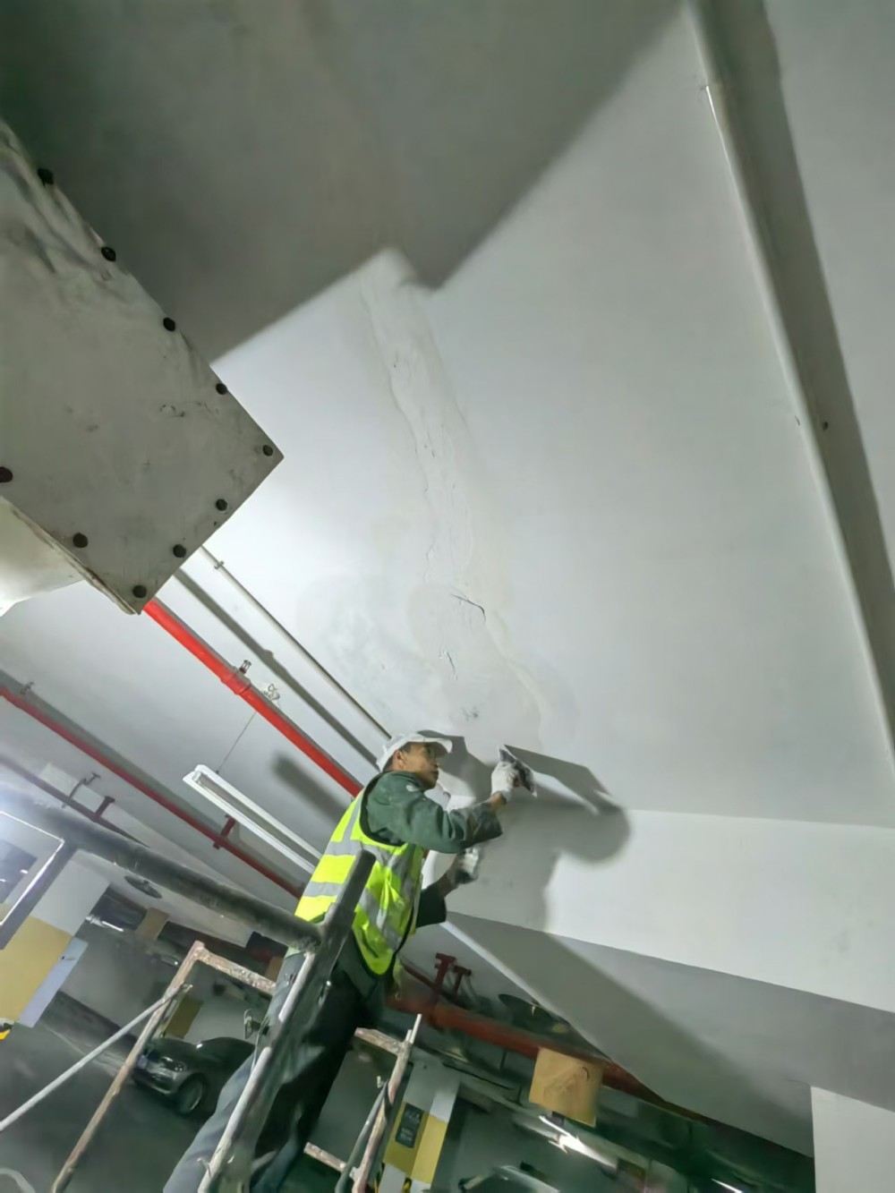 融创嘉德领馆车库高压灌浆