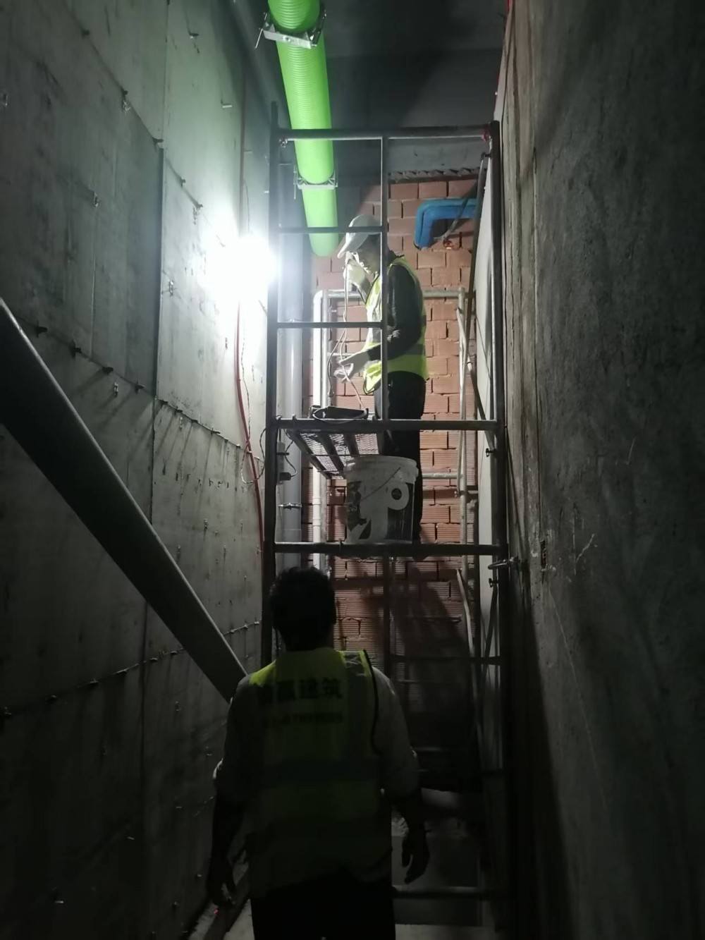 万科悦湾南区车库高压注浆