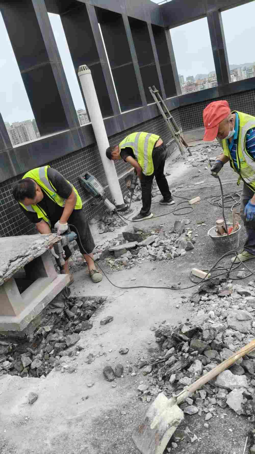 围城国际公寓屋面防水