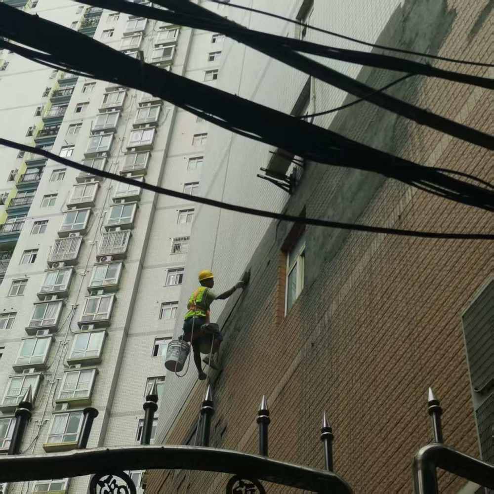 泰正花园外墙脱落整治