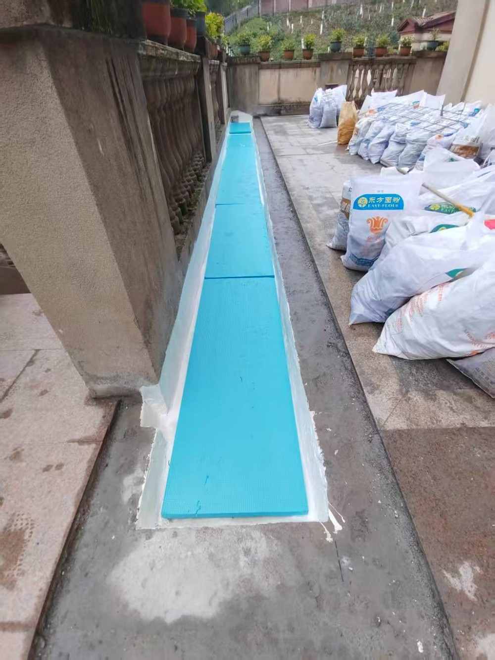 蓝湖郡防水补漏